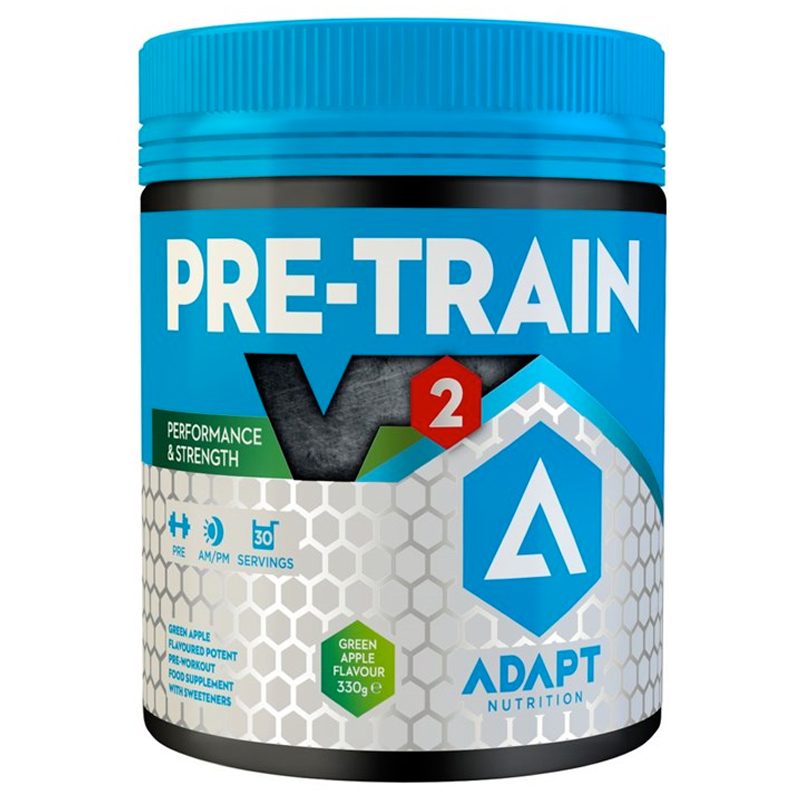 Adapt Nutrition Pre-Train V2 Modrá malina 330 Gramů
