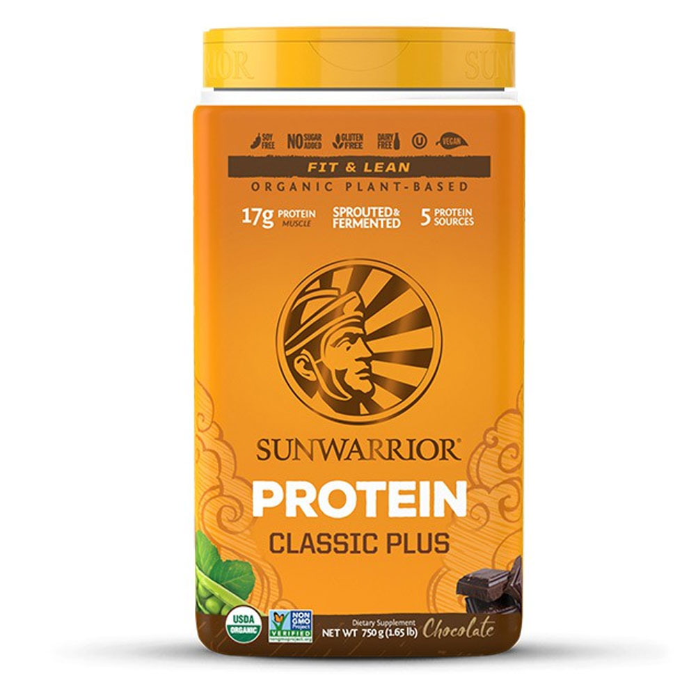 Sunwarrior Protein Plus Bio Čokoláda 750 Gramů