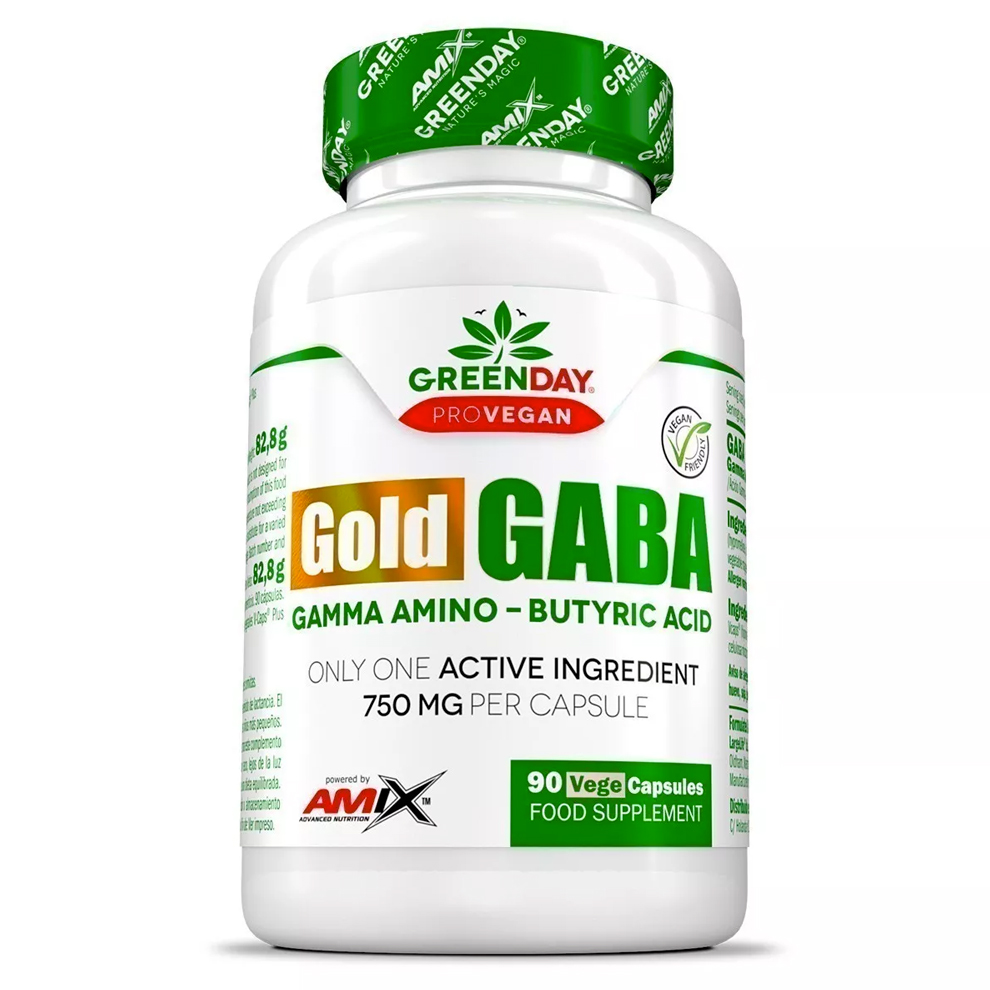 Amix Nutrition ProVegan Gold GABA  90 Kapslí