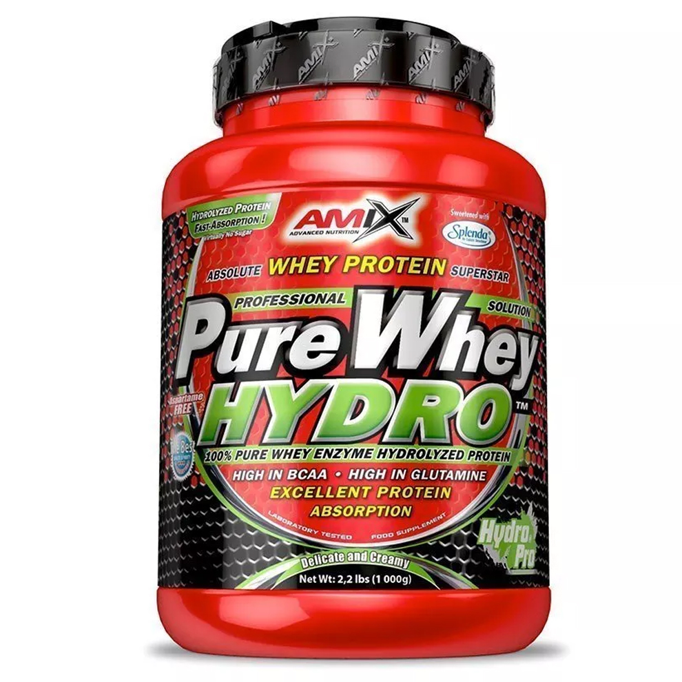 Amix Nutrition Pure Whey Hydro Jablko, Skořice 1000 Gramů