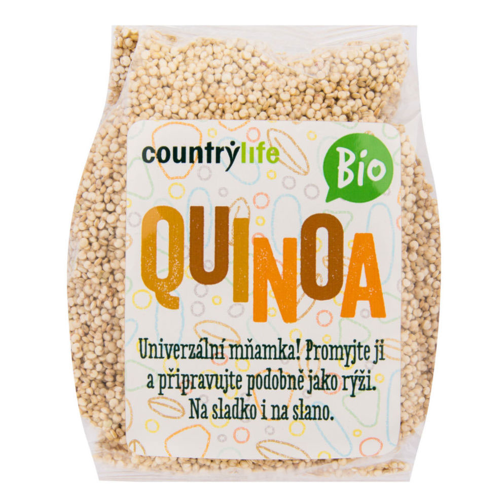 Country Life Quinoa BIO Bez příchutě 500 Gramů