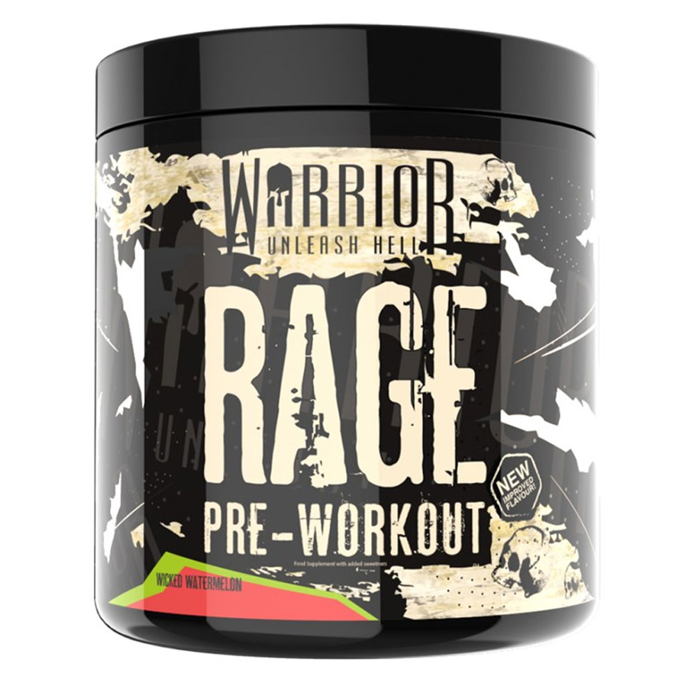 Warrior RAGE Pre-Workout Jahoda 392 Gramů