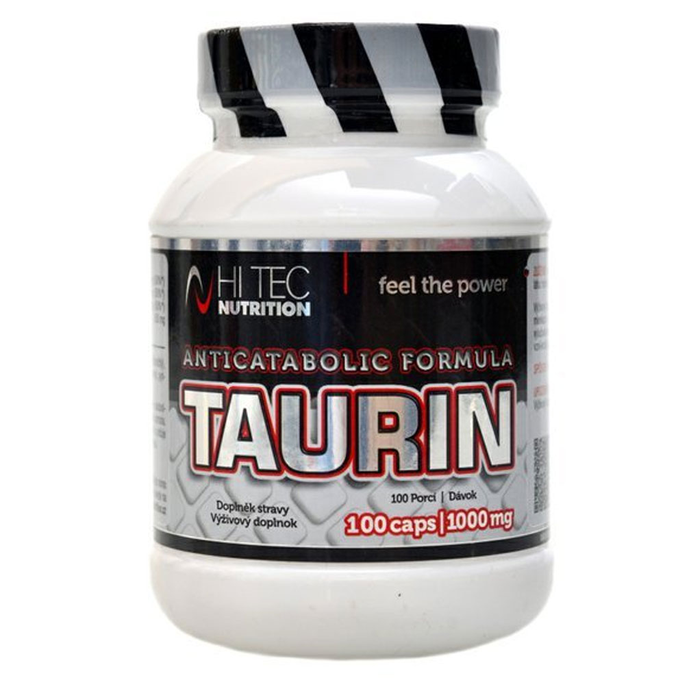 HiTec Nutrition Taurin  100 Kapslí