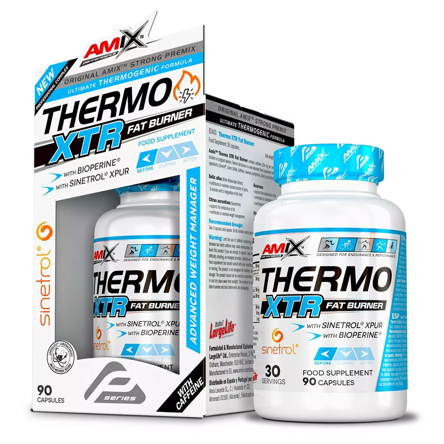 Amix Nutrition Thermo XTR Fat Burner Borůvka 90 Kapslí
