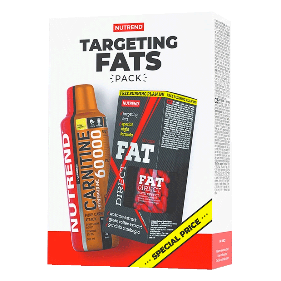Nutrend Targeting Fats Pack Slaný karamel 1ks