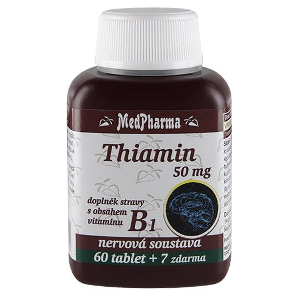 MedPharma Thiamin B1 Mandarinka 67 Tablet