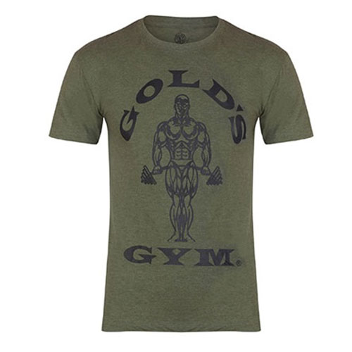 Gold's Gym Tričko Muscle Joe Červená XL