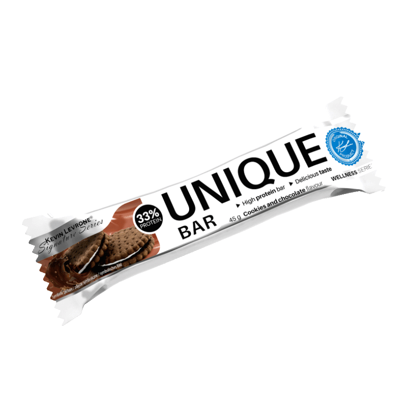 Kevin Levrone Unique Bar Bílá čokoláda 40 Gramů