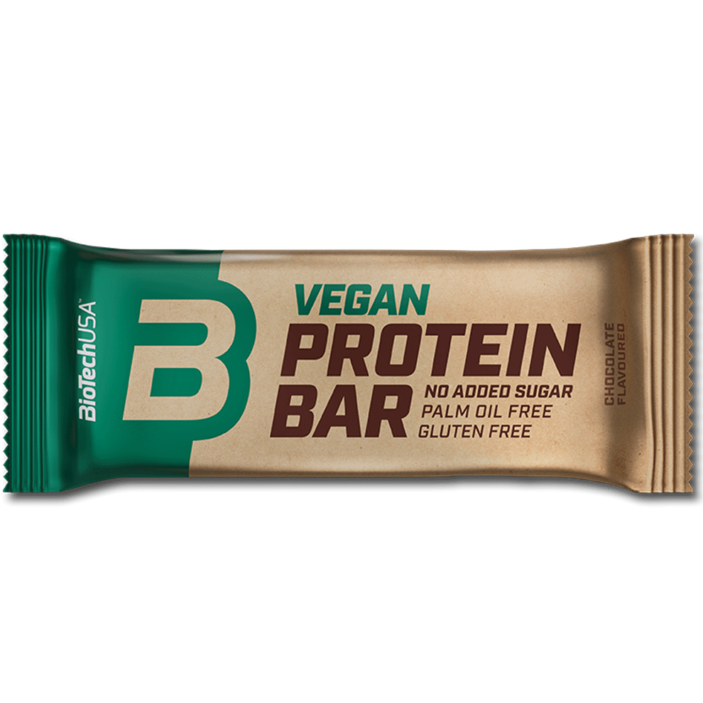BiotechUSA Vegan Protein Bar Čokoláda 50 Gramů