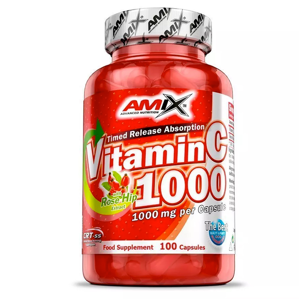 Amix Nutrition Vitamin C1000  100 Kapslí
