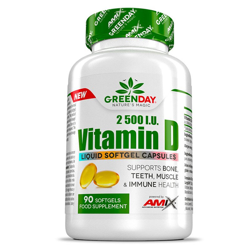 Amix Nutrition Vitamin D 2500 I.U.  90 Kapslí