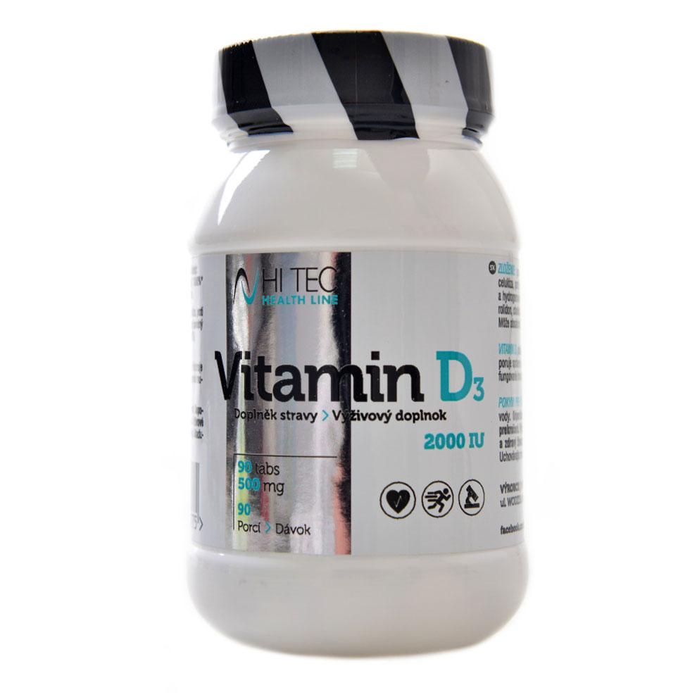 HiTec Nutrition Vitamin D3 2000 IU  90 Tablet