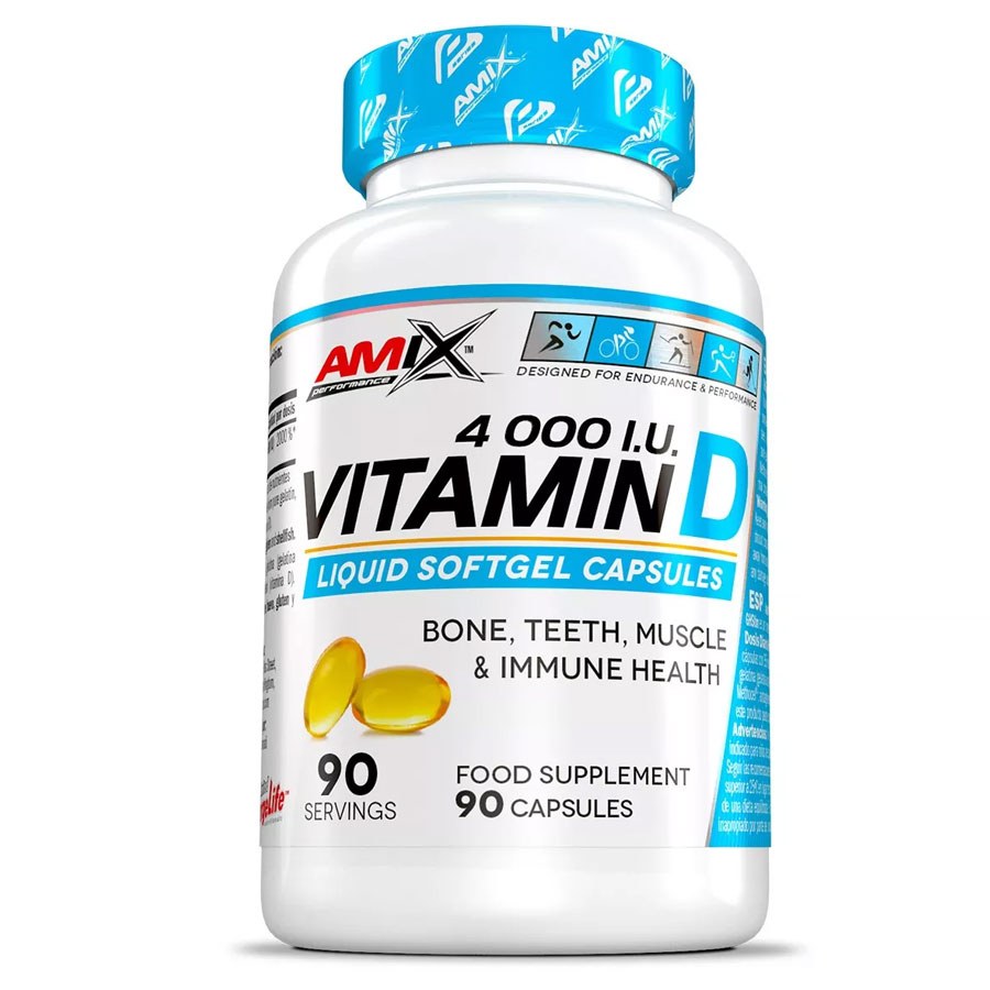 Amix Nutrition Vitamin D 4000 I.U.  90 Kapslí