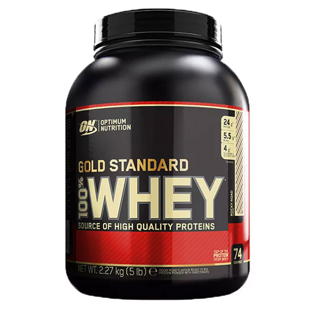 Optimum Nutrition Gold Standard 100% Whey Jahoda 900 Gramů