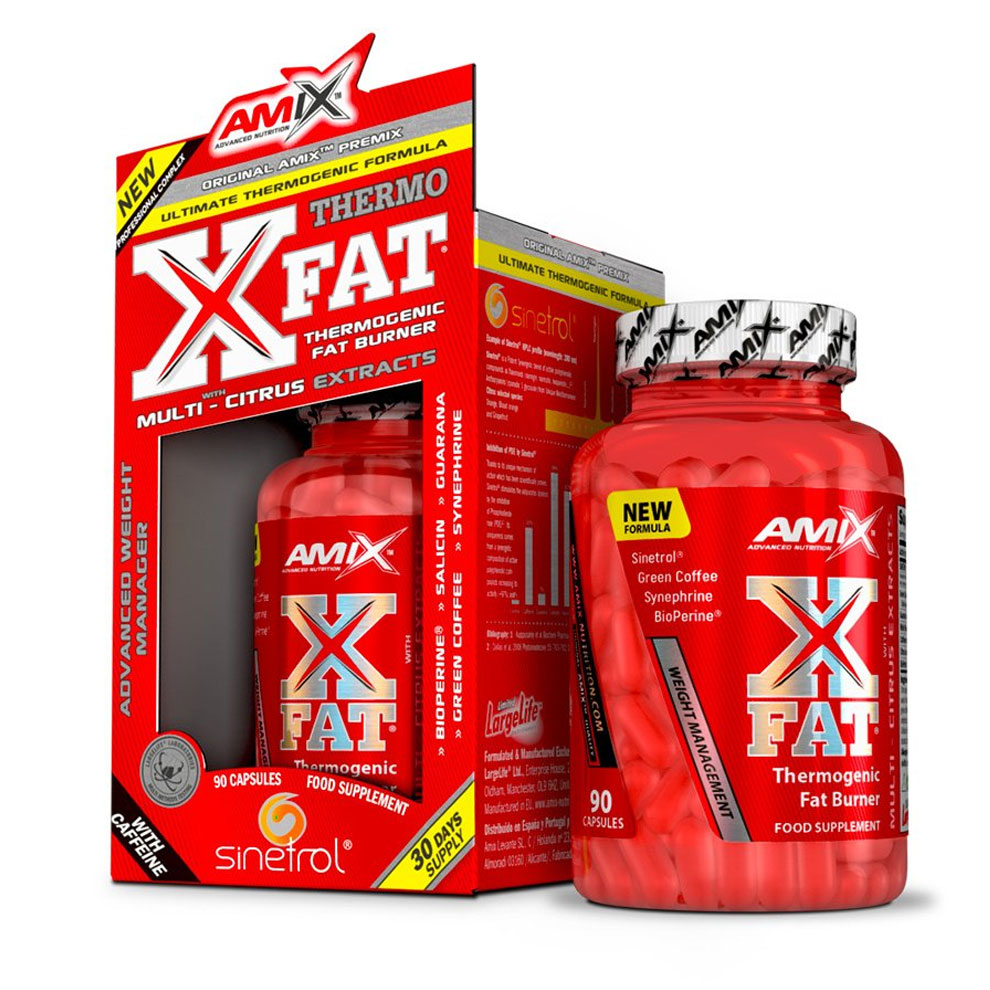 Amix Nutrition XFat Thermogenic Fat Burner Bez příchutě 90 Kapslí