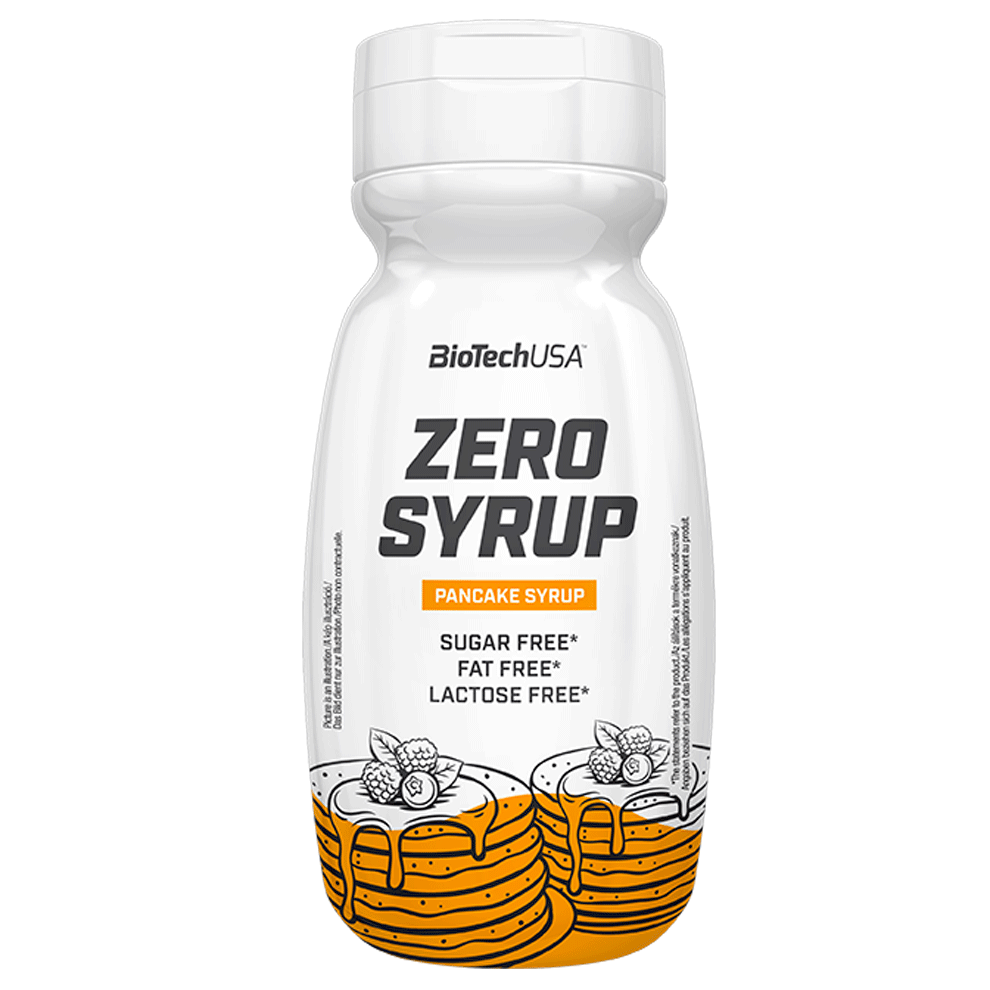 BiotechUSA Zero Syrup Jahoda 320ml