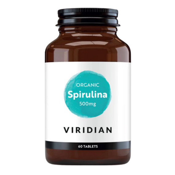 Viridian Spirulina 500mg Bio
