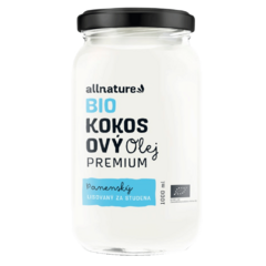 Allnature Kokosový olej panenský BIO