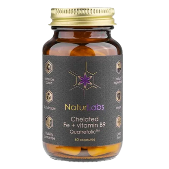 NaturLabs Eisenchelat + Vitamin B9
