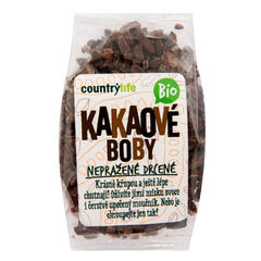 Country Life Kakaové boby nepražené drcené BIO