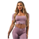 Nebbia Tvarující bezešvý crop top FLOW SEAMLESS 499