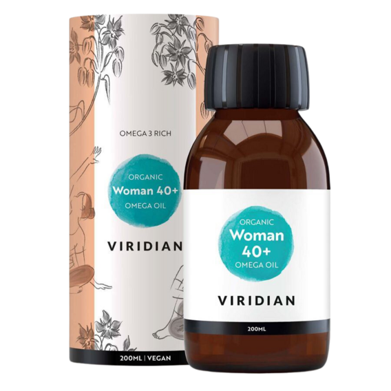 Viridian Frau 40+ Omega-Öl Bio