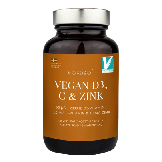 Nordbo Veganes D3, C &amp; Zink