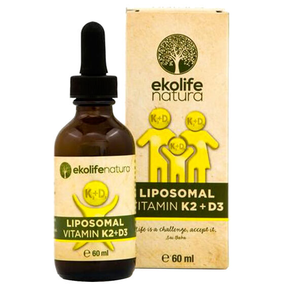 Ekolife Natura Liposomales Vitamin K2 + D3