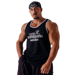 Nebbia NEBBIA x Olympia Muscle Back Stringer tílko 948