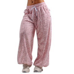 Nebbia Baggy tepláky s leopardím vzorem PRIMAL 865