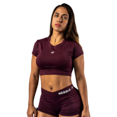 Nebbia Open-back crop top STRONG BEAUTY 430