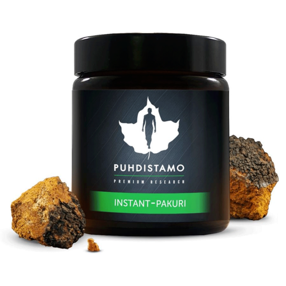 Puhdistamo Instant Chaga-Pulver