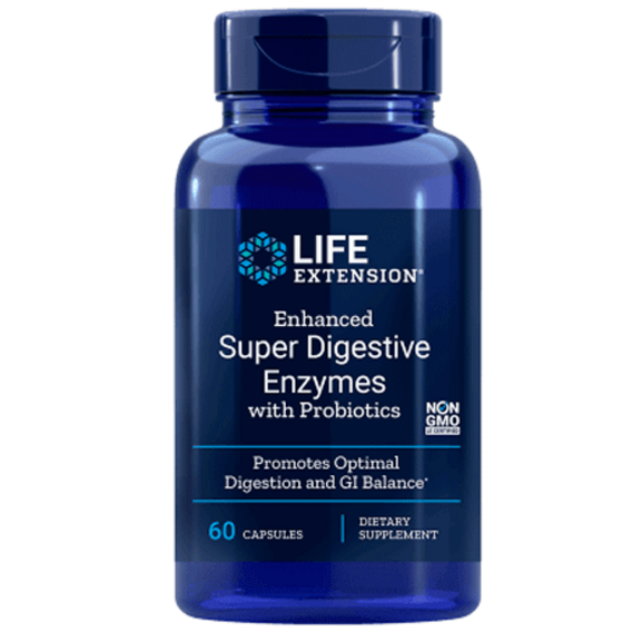 Life Extension Verbesserte Super-Verdauungsenzyme mit Probiotika