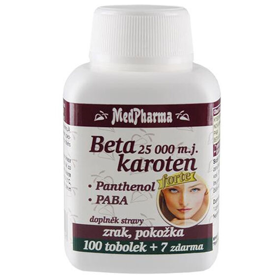MedPharma Beta-Carotin 25.000 m.j. forte