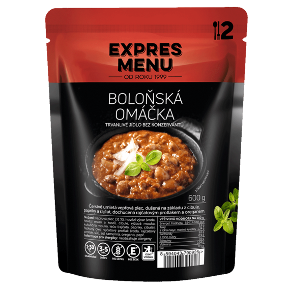 Expres menu Bolognesesauce
