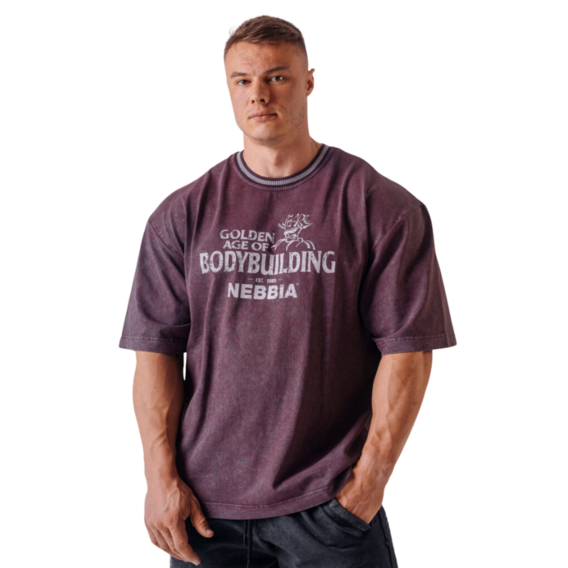 Nebbia NEBBIA x Olympia T-Shirt aus schwerer Baumwolle 941