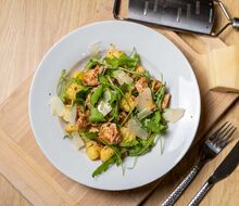 Putenbrust mit Champignons und Kartoffelgnocchi - #varimefit