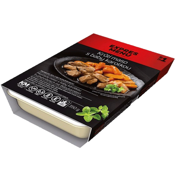 Expres menu Babymöhren mit Putenfleisch
