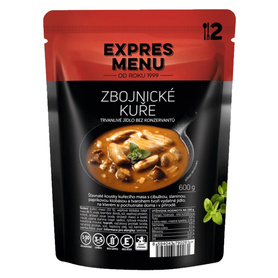 Expres menu Das Räuberhuhn