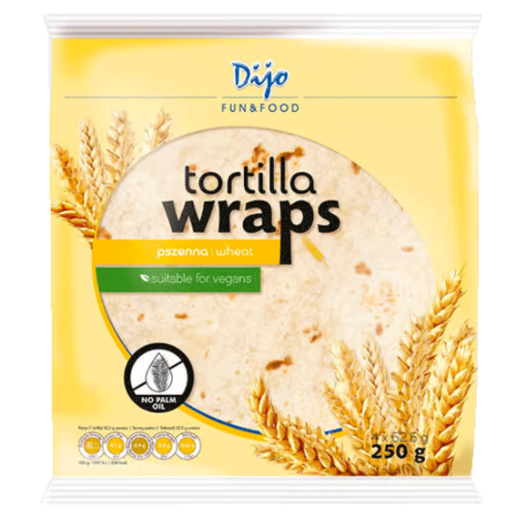 Dijo Vollkorn-Tortilla-Wraps