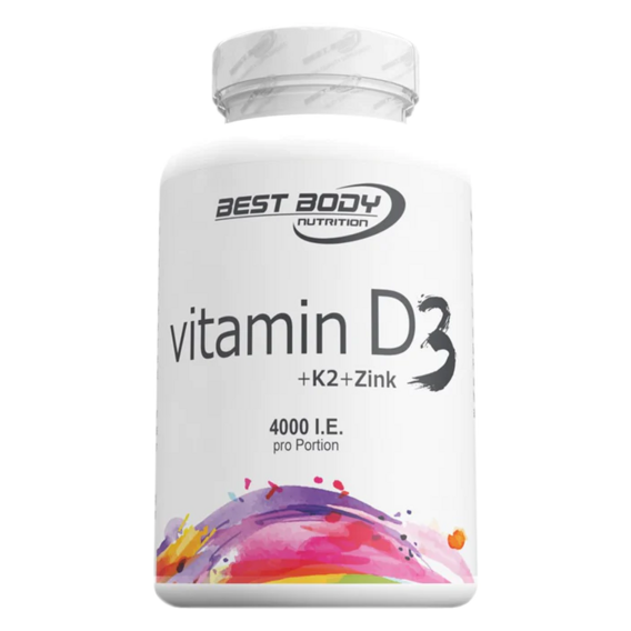 Best Body Vitamin D3 + K2 + Zink