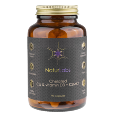 NaturLabs Vápník chelátový + D3 & K2