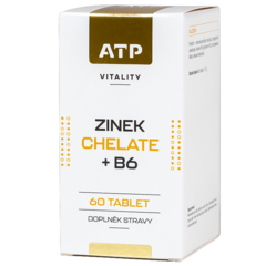 ATP Vitality Zinek Chelate + B6