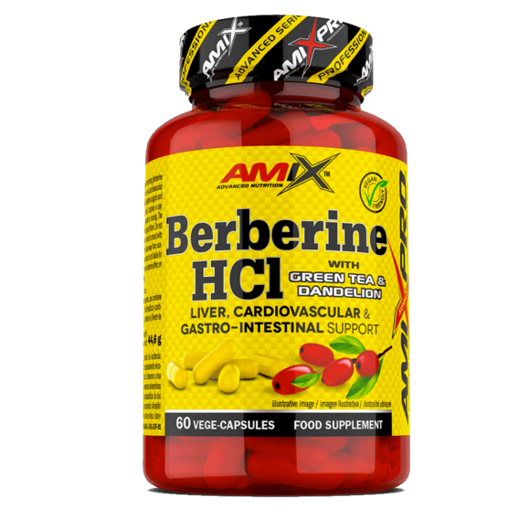 Amix Berberin HCl + GreenTea &amp; Löwenzahn