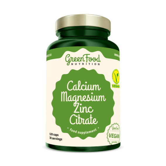 GreenFood Calcium-Magnesium-Zink-Zitrat