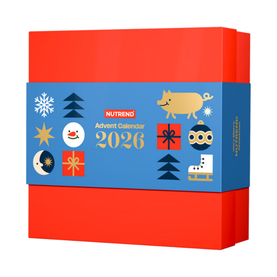 Nutrend Adventskalender 2025 - rot