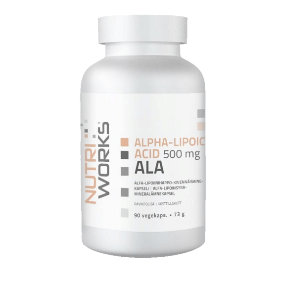 NutriWorks Alpha-Liponsäure 500mg