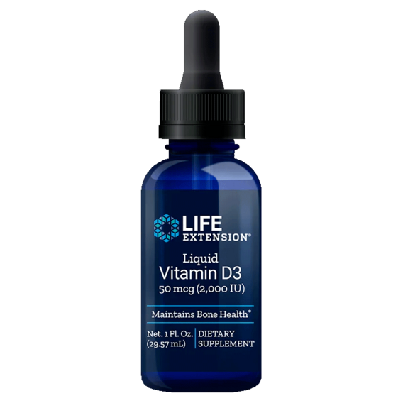 Life Extension Flüssiges Vitamin D3 2000IU