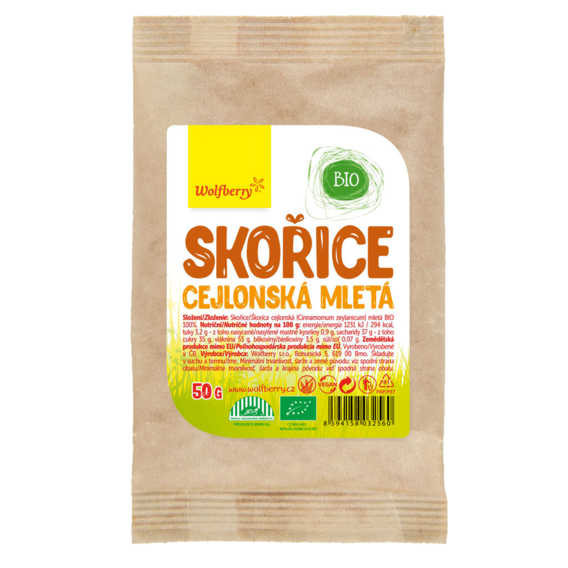 Wolfberry Gemahlener Bio-Ceylon-Zimt