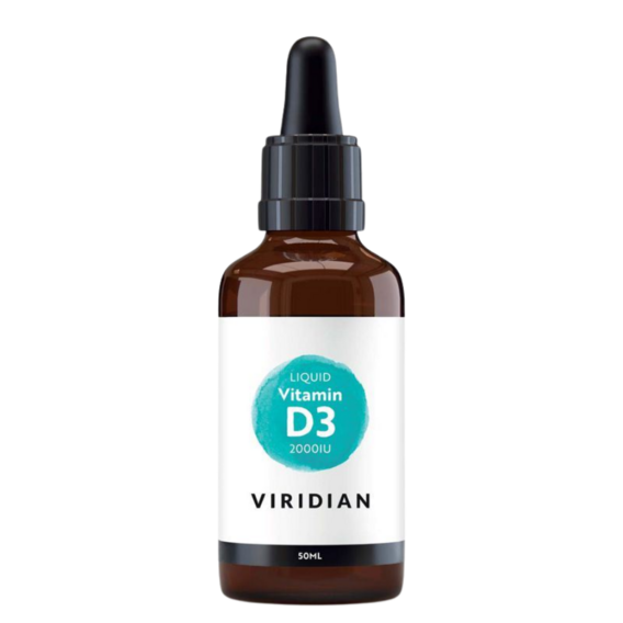 Viridian Flüssiges Vitamin D3 2000IU